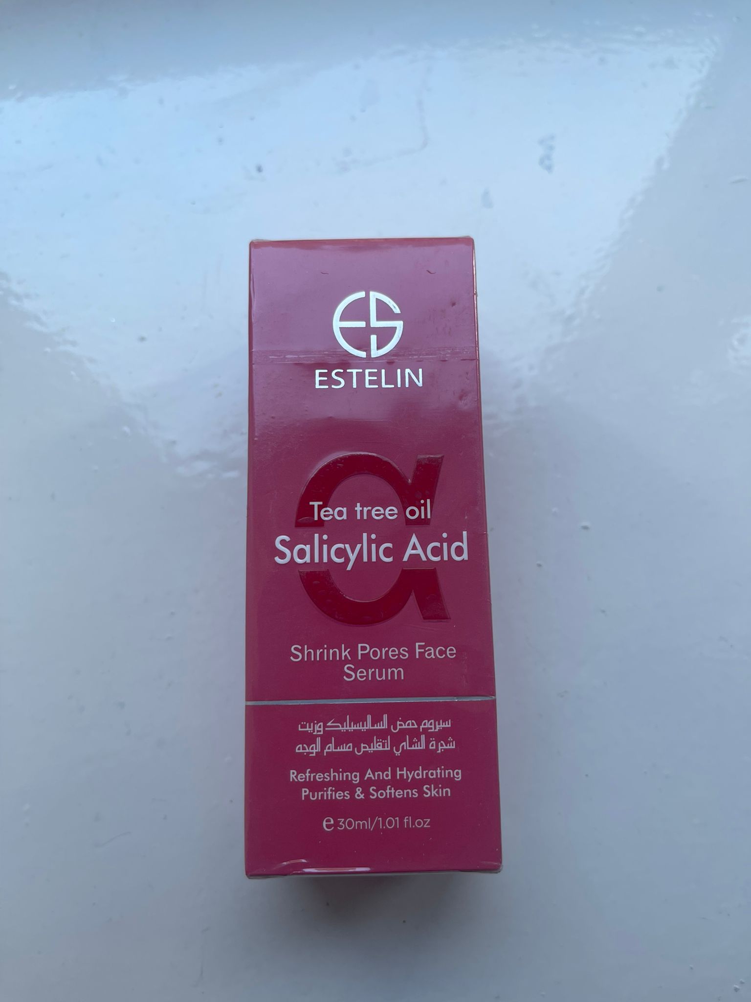 Estelin Tea Tree & Salicylic Acid Pore Shrinking Face Serum 30ml - Image 4