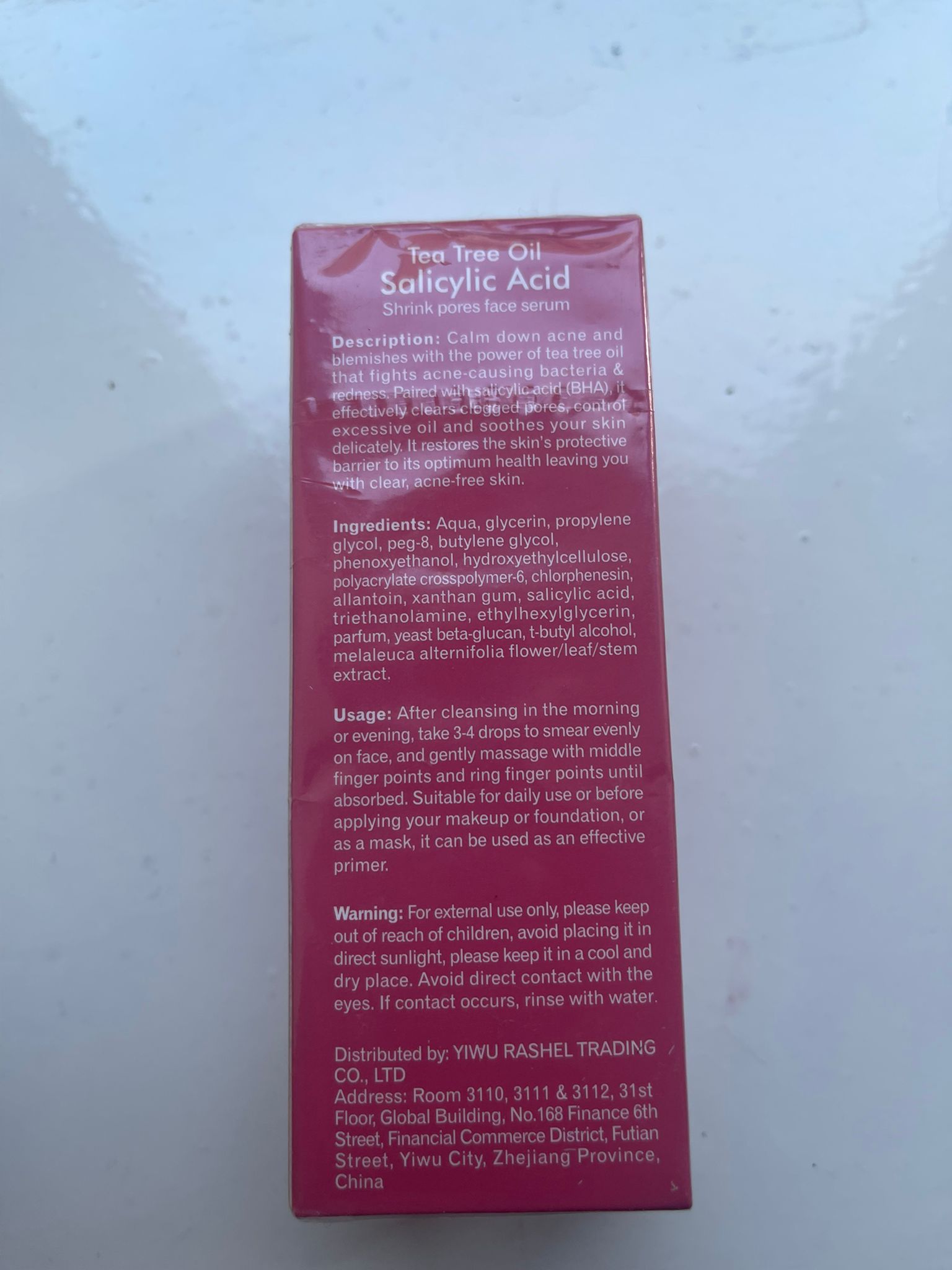 Estelin Tea Tree & Salicylic Acid Pore Shrinking Face Serum 30ml - Image 5